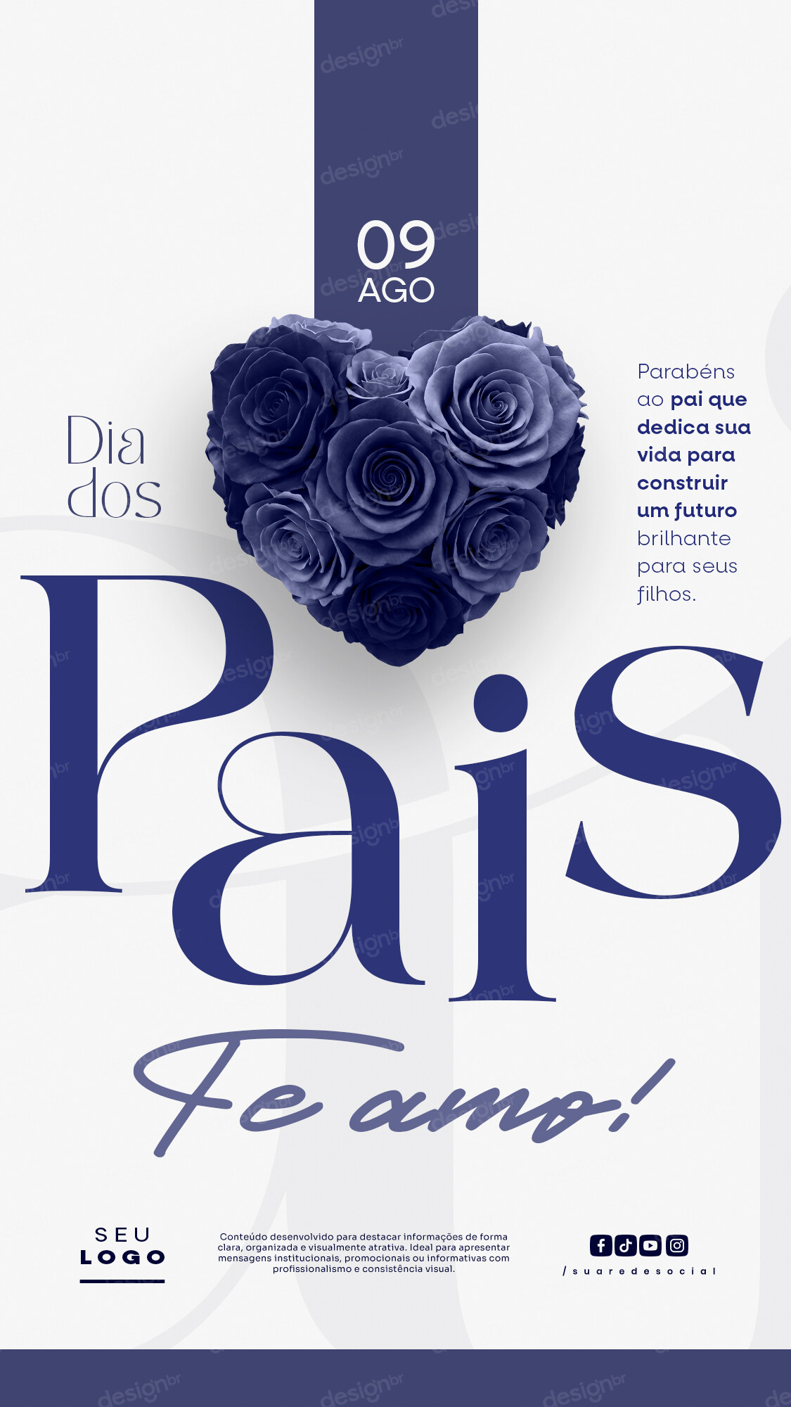 Dia dos Pais 09 de Agosto Story Social Media PSD Editável Dia dos Pais 09 de Agosto Story Social Media PSD Editável - Social Media - Dia Pais; Pai; Papai; Paizão; Paternidade; Amor...