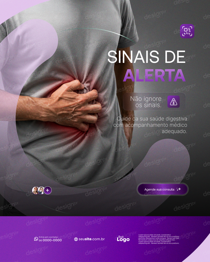 Clínica Médica Gastro Social Media FIGMA Editável Clínica Médica Gastro Social Media FIGMA Editável - Coleção - Clínica Gastro; Gastroenterologia; Clínica Médi...