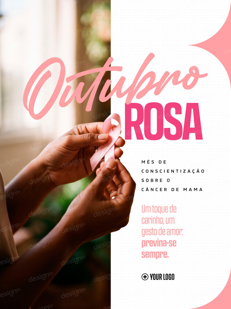 Outubro Rosa Mês de Conscientização Sobre o Câncer de Mama Social Media PSD Editável Outubro Rosa Mês de Conscientização Sobre o Câncer de Mama Social Media PSD Editável - Social Media - Outubro Rosa; Preven...