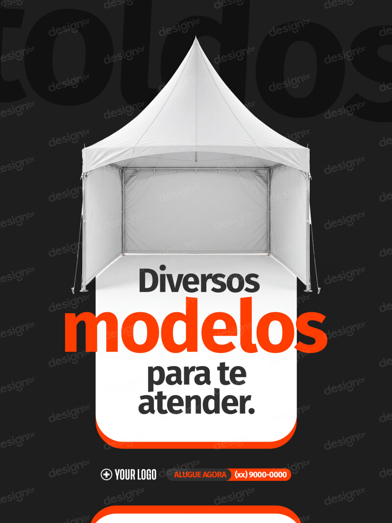 Toldos e Tendas Diversos Modelos Social Media PSD Editável Toldos e Tendas Diversos Modelos Social Media PSD Editável - Social Media - Aluguel Tenda; Tenda Exposição; Tenda Eventos;...