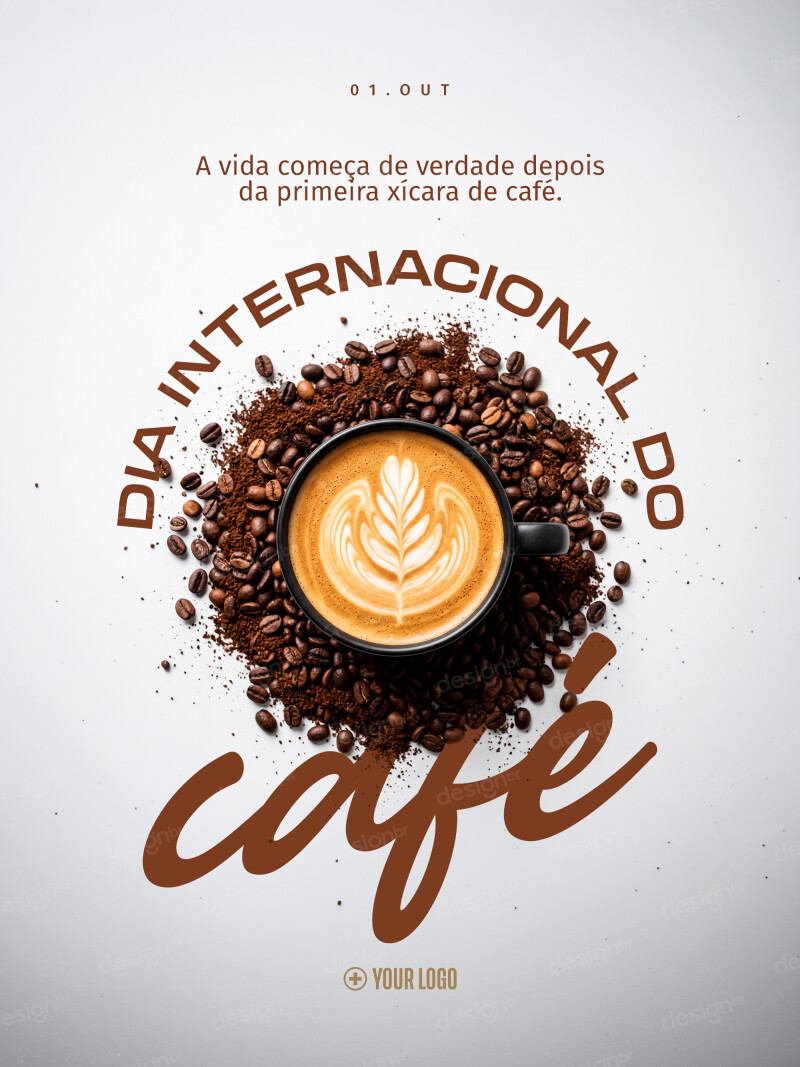 Dia Internacional do Café Social Media PSD Editável Dia Internacional do Café Social Media PSD Editável - Social Media - Dia Café; Café; Coffee; Cafeteria; Cappuccino; ...