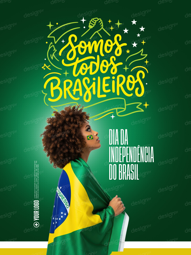 Dia da Independência do Brasil 07 de Setembro Social Media PSD Editável Dia da Independência do Brasil 07 de Setembro Social Media PSD Editável - Social Media - Dia Independência; 7 Setembro; In...