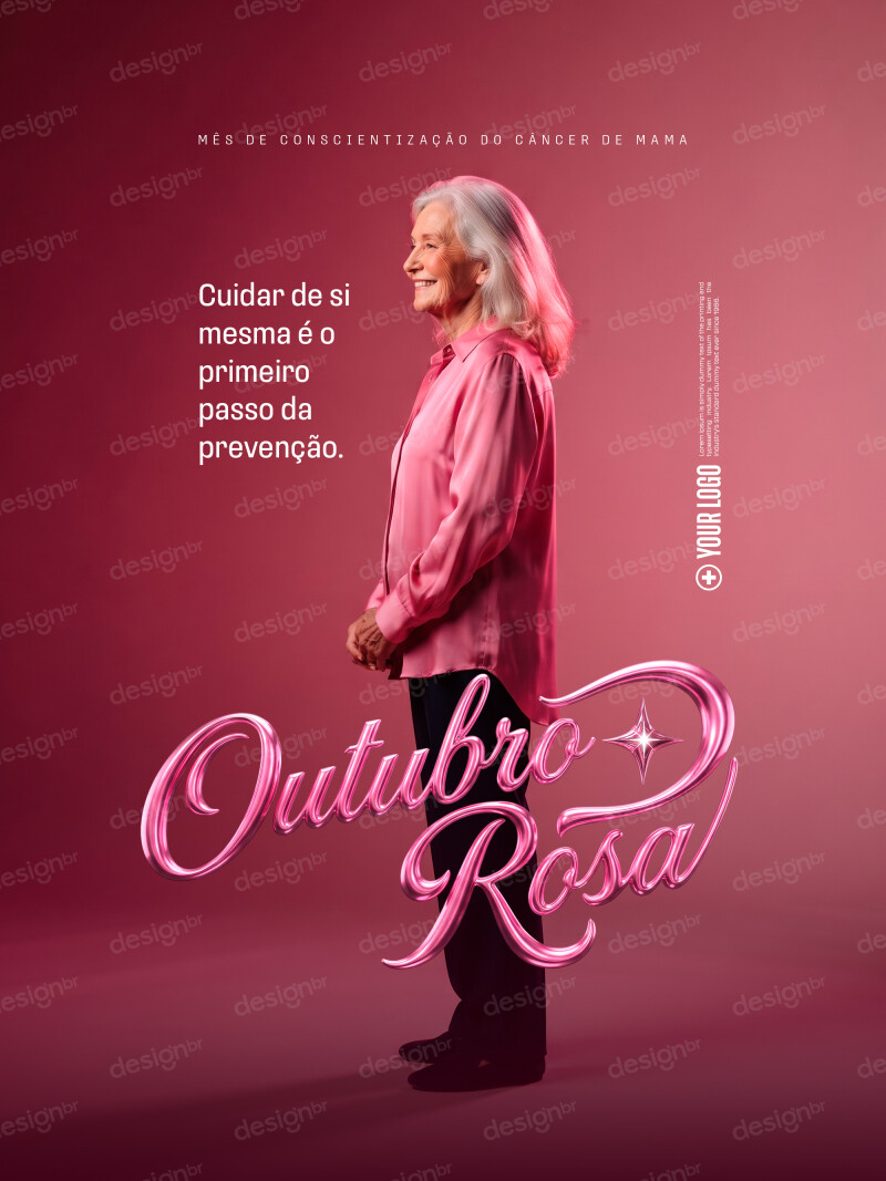 Outubro Rosa Mês De Conscientização Sobre O Câncer De Mama Social Media PSD Editável Outubro Rosa Mês De Conscientização Sobre O Câncer De Mama Social Media PSD Editável - Social Media - Outubro Rosa; Preven...