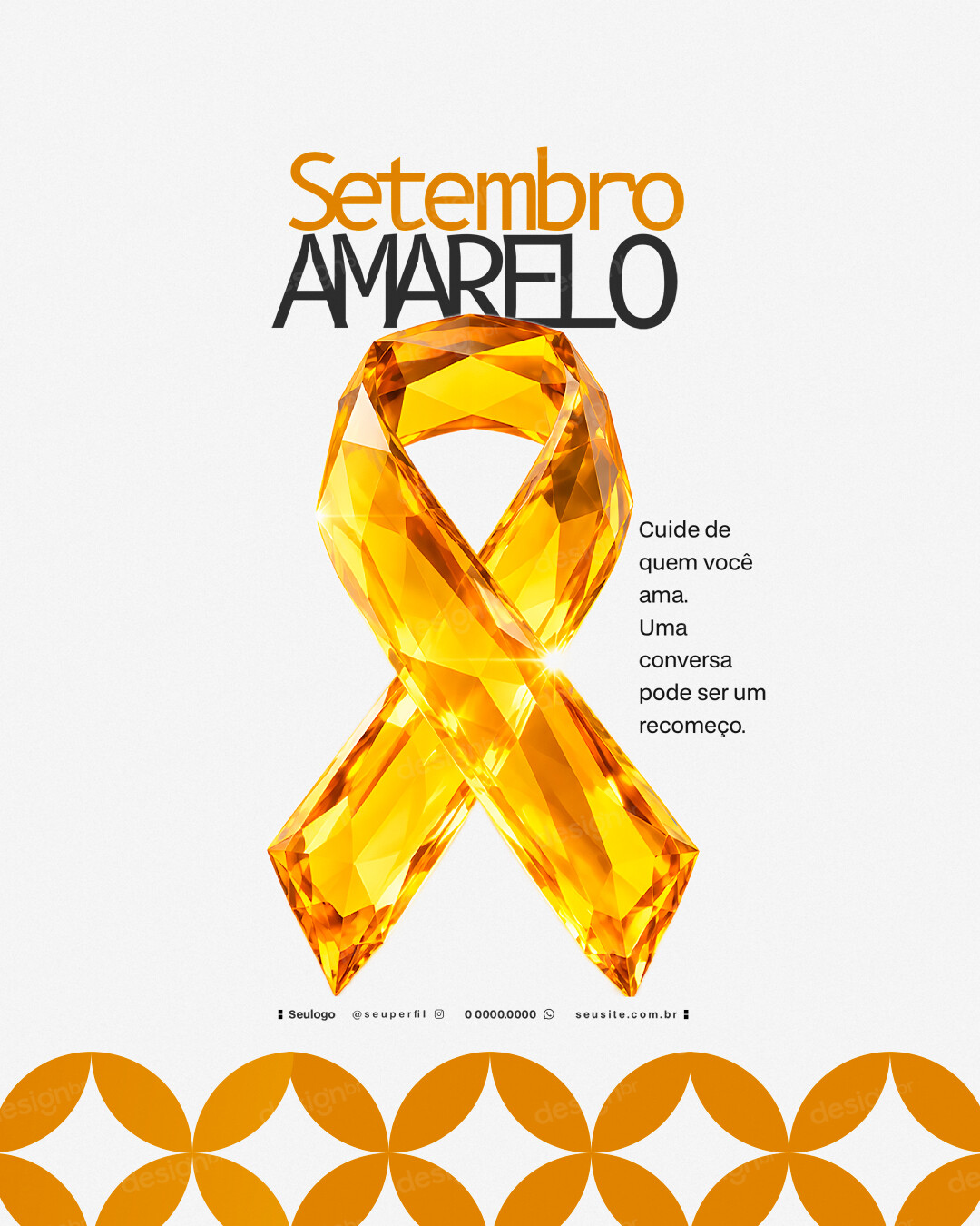 Setembro Amarelo Mês de Prevenção ao Suicídio Social Media PSD Editável Setembro Amarelo Mês de Prevenção ao Suicídio Social Media PSD Editável - Social Media - Setembro Amarelo; Saúde Mental; S...