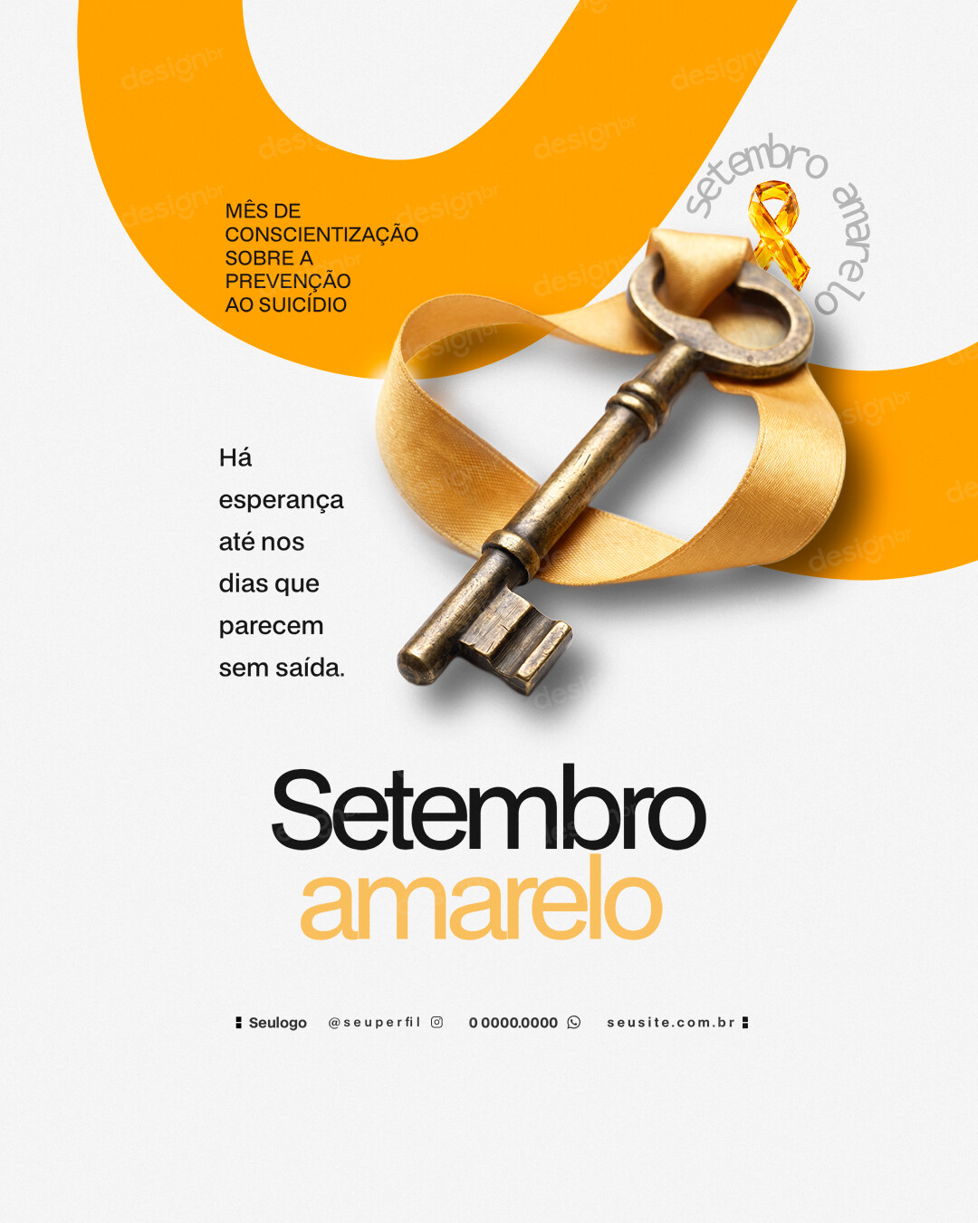 Setembro Amarelo Mês de Prevenção ao Suicídio Social Media PSD Editável Setembro Amarelo Mês de Prevenção ao Suicídio Social Media PSD Editável - Social Media - Setembro Amarelo; Saúde Mental; S...
