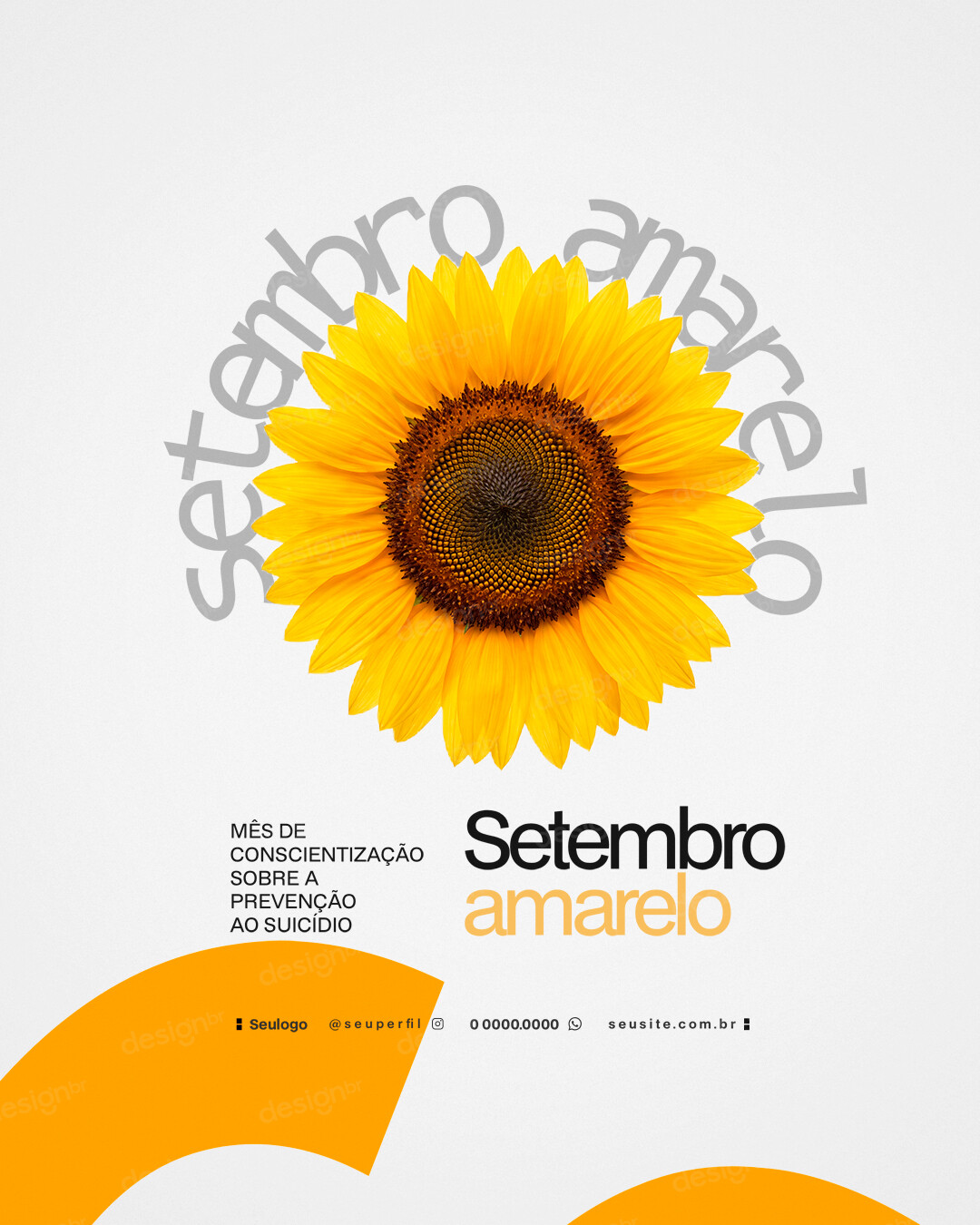 Setembro Amarelo Mês de Prevenção ao Suicídio Social Media PSD Editável Setembro Amarelo Mês de Prevenção ao Suicídio Social Media PSD Editável - Social Media - Setembro Amarelo; Saúde Mental; S...