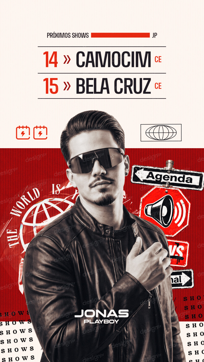 Agenda Semanal Artista Próximos Shows PSD Editável Agenda Semanal Artista Próximos Shows PSD Editável - Flyers - Flyer; Artista; Próximos Shows; Evento; Agenda ...