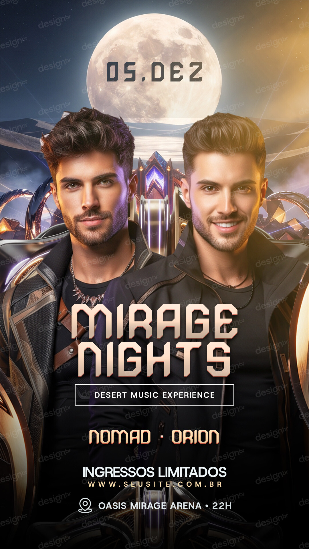 Flyer Mirage Nights Story PSD Editável Flyer Mirage Nights Story PSD Editável - Flyers - Flyer; Eventos; Festas; Flyer Festas; Artista; ...