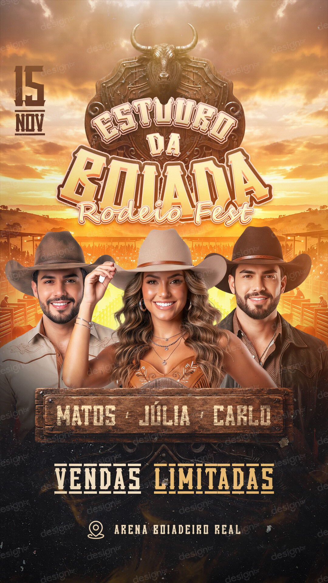 Flyer Estouro da Boiada Story PSD Editável Flyer Estouro da Boiada Story PSD Editável - Flyers - Flyer; Eventos; Festas; Flyer Festas; Artista; ...