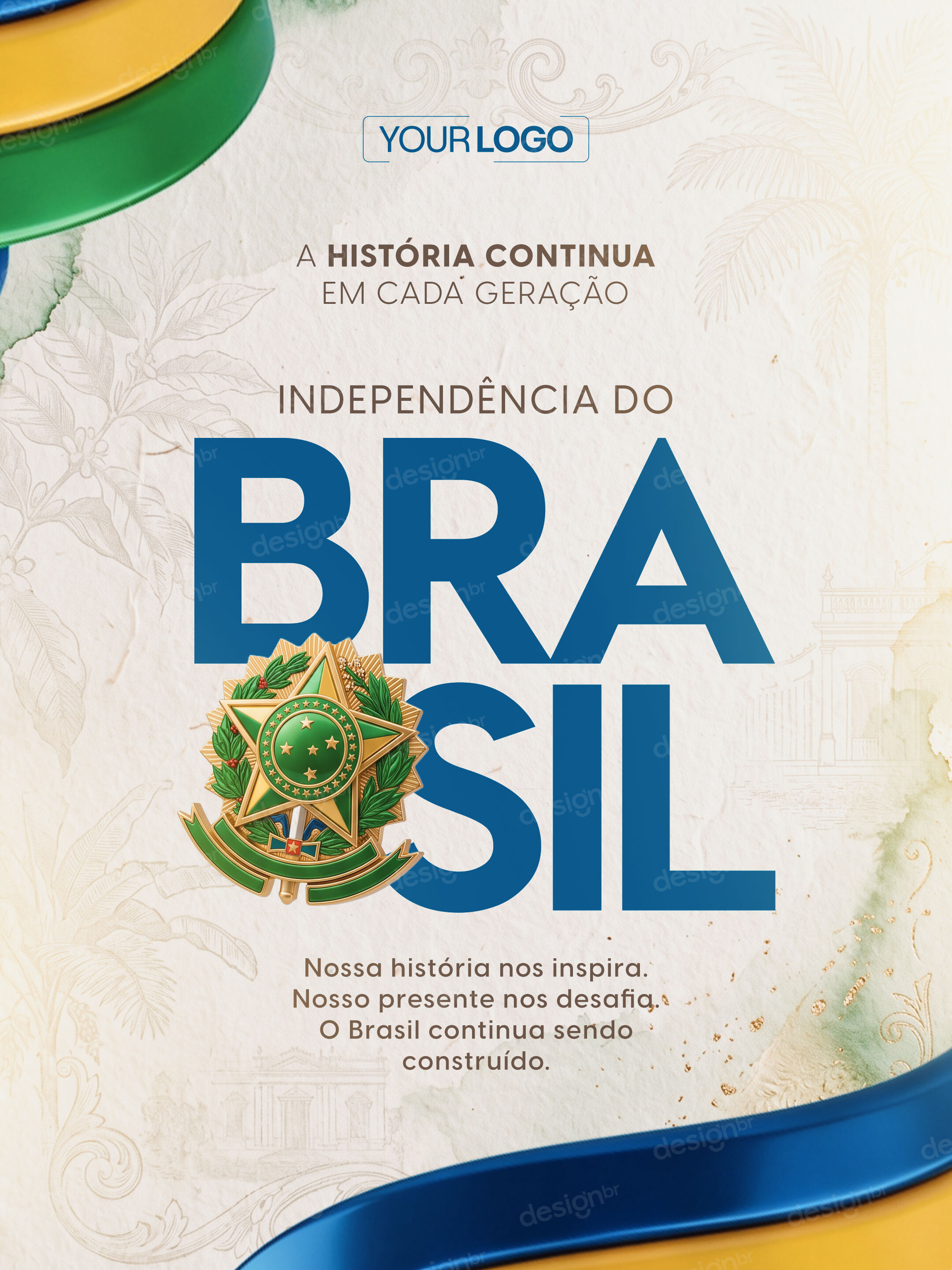 Dia da Independência do Brasil 07 de Setembro Social Media Feed PSD Editável Dia da Independência do Brasil 07 de Setembro Social Media Feed PSD Editável - Social Media - Dia Independência; 7 Setembr...