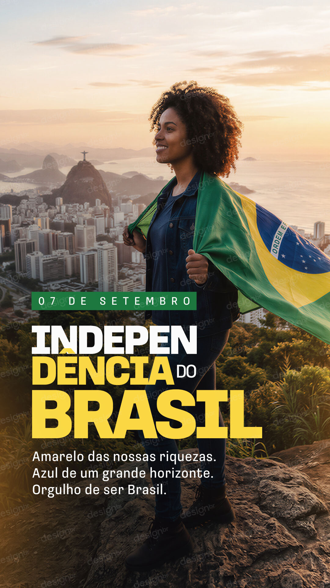 Dia da Independência do Brasil 07 de Setembro Social Media Story PSD Editável Dia da Independência do Brasil 07 de Setembro Social Media Story PSD Editável - Social Media - Dia Independência; 7 Setemb...