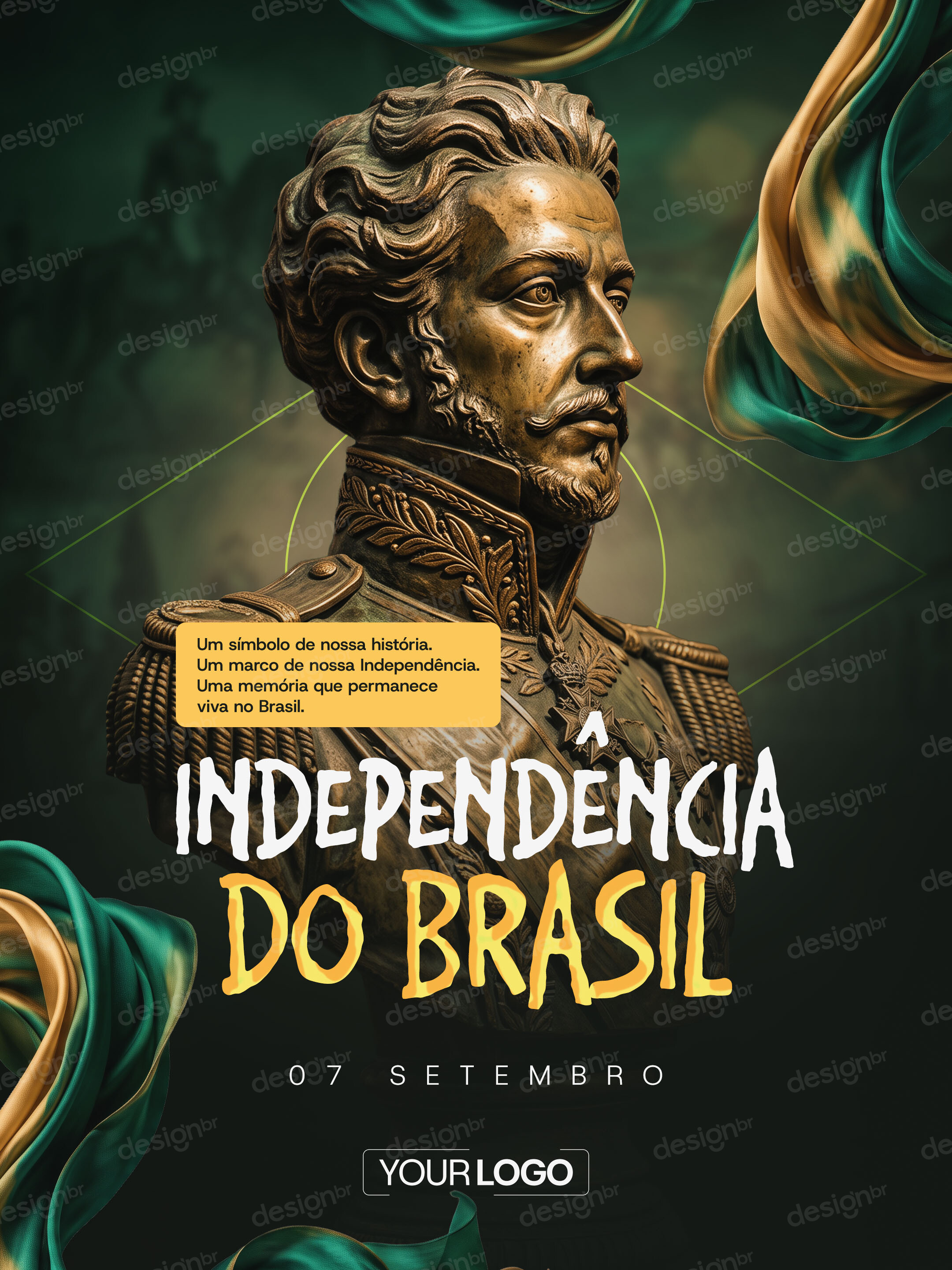 Dia da Independência do Brasil 07 de Setembro Social Media Feed PSD Editável Dia da Independência do Brasil 07 de Setembro Social Media Feed PSD Editável - Social Media - Dia Independência; 7 Setembr...