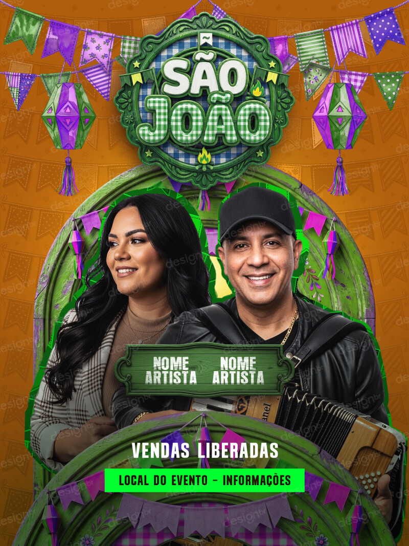 São João Evento Flyer Social Media PSD Editável São João Evento Flyer Social Media PSD Editável - Flyers - São João; Evento; Flyer; Festa Junina; Arraiá; ...