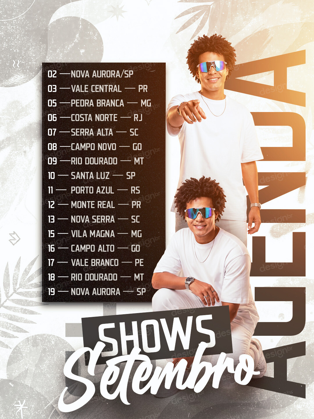 Flyer Shows Setembro Feed PSD Editável Flyer Shows Setembro Feed PSD Editável - Flyers - Flyer; Agenda; Musico; Artista; Shows; Próximo ...