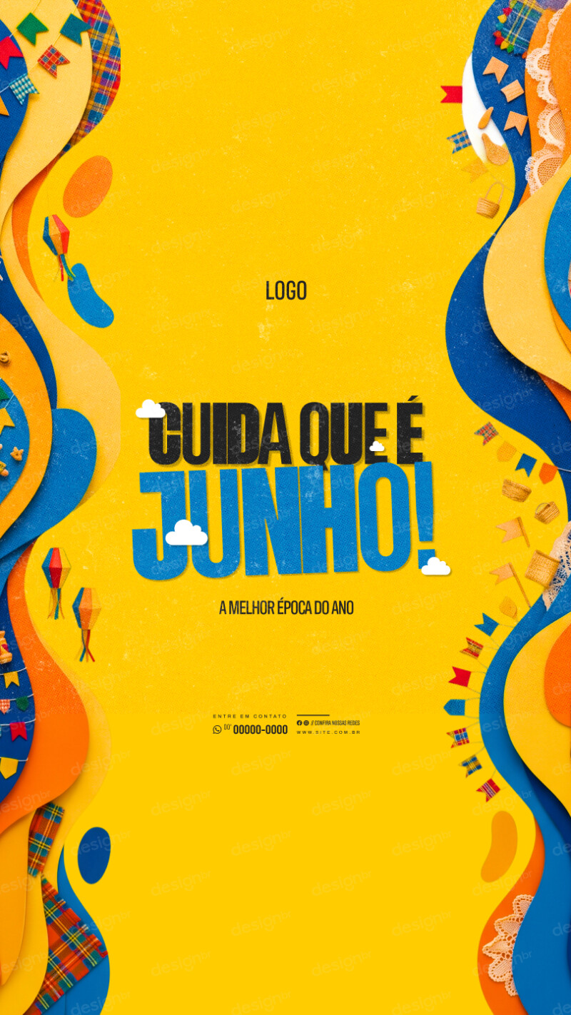 Cuida Que É Junho Story Social Media Figma Editável Cuida Que É Junho Story Social Media Figma Editável - Social Media - Festa Junina; São João; Junho Chegou; Bem-vindo...