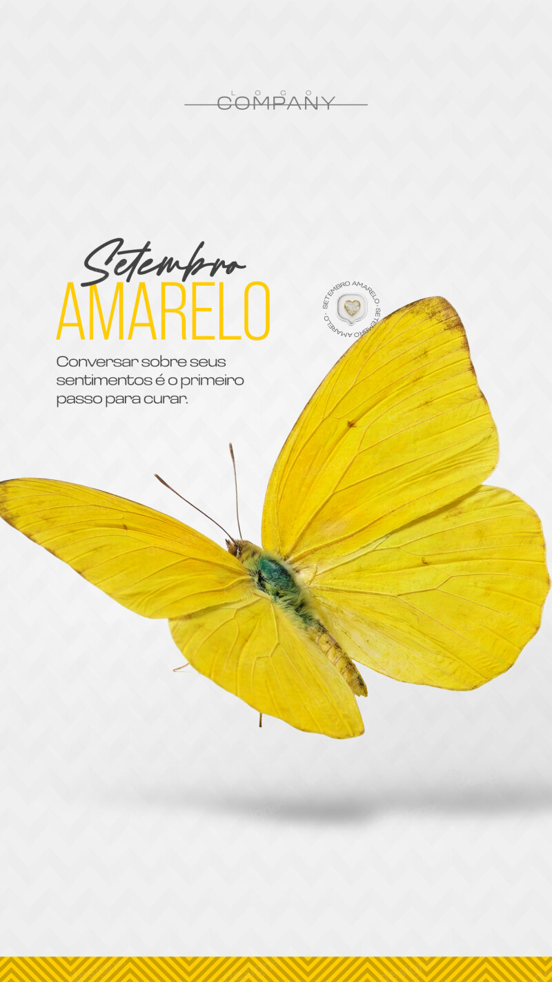 Setembro Amarelo Mês de Prevenção ao Suicídio Story Social Media PSD Editável Setembro Amarelo Mês de Prevenção ao Suicídio Story Social Media PSD Editável - Social Media - Setembro Amarelo; Saúde Men...