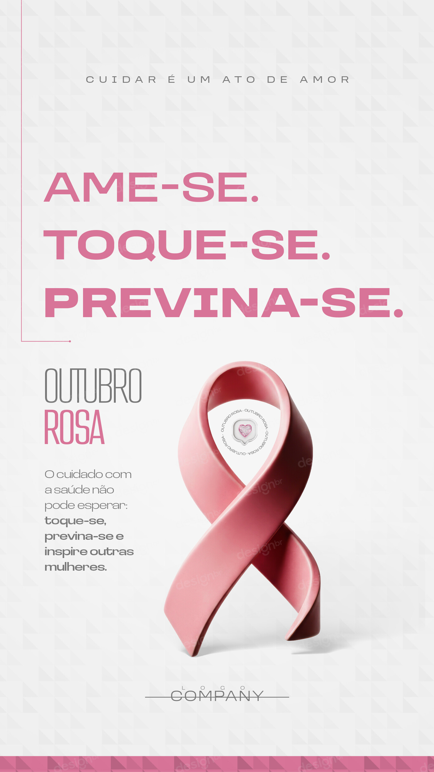 Outubro Rosa Mês de Conscientização Sobre o Câncer de Mama Story Social Media PSD Editável Outubro Rosa Mês de Conscientização Sobre o Câncer de Mama Story Social Media PSD Editável - Social Media - Outubro Rosa; ...