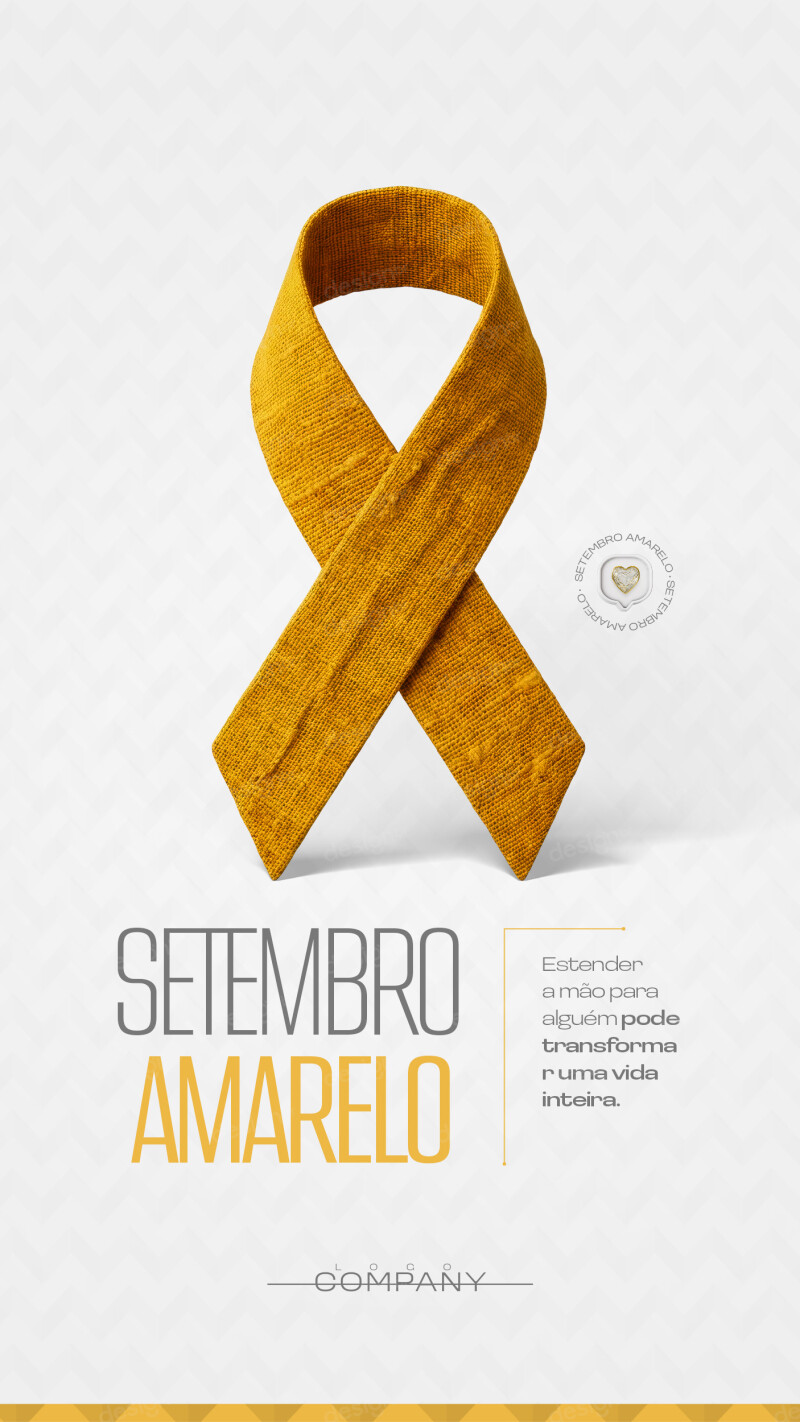Setembro Amarelo Mês de Prevenção ao Suicídio Story Social Media PSD Editável Setembro Amarelo Mês de Prevenção ao Suicídio Story Social Media PSD Editável - Social Media - Setembro Amarelo; Saúde Men...