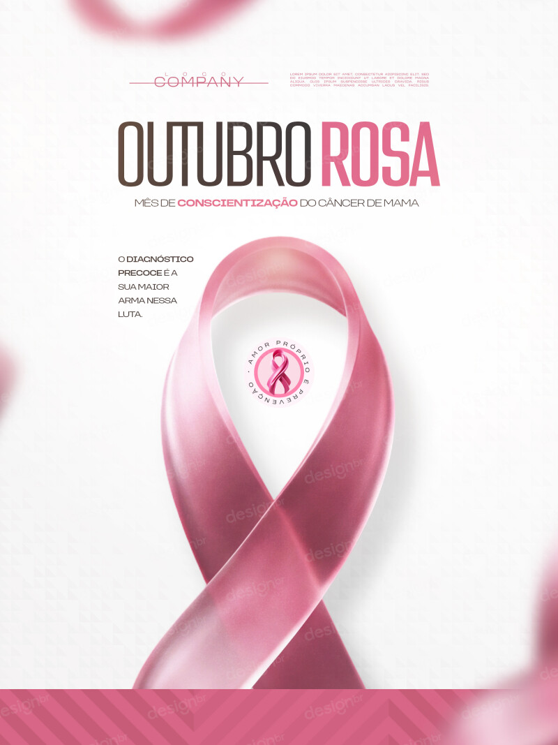 Outubro Rosa Câncer de Mama Social Media PSD Editável Outubro Rosa Câncer de Mama Social Media PSD Editável - Social Media - Outubro Rosa; Prevenção; Conscientização; Comba...