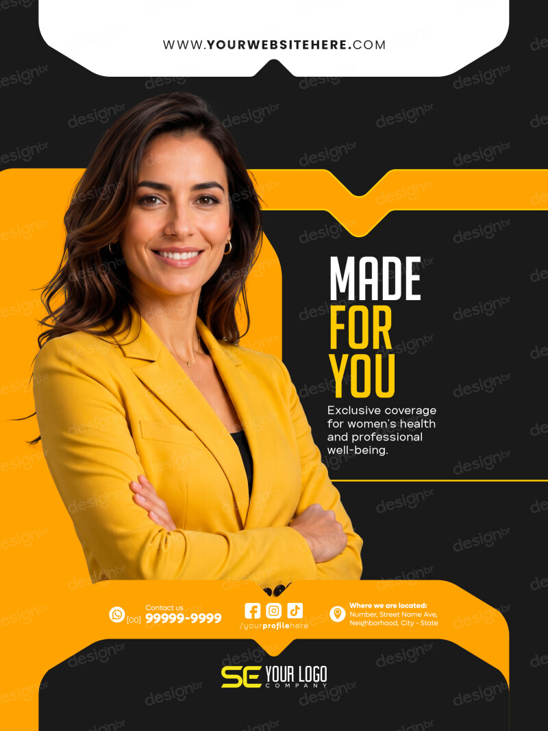 Corretora de Seguros Social Media PSD Editável Corretora de Seguros Social Media PSD Editável - Coleção - Corretora Seguros; Seguradora; Corretor; Seguro...