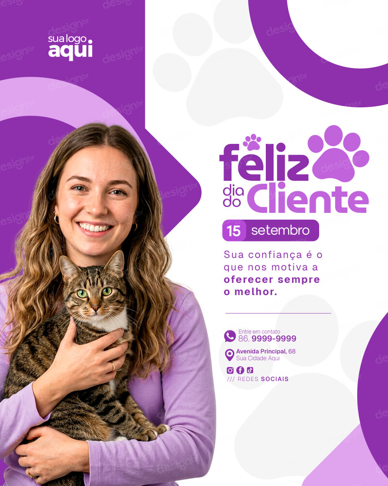Social Media Dia do Cliente Petshop PSD Editável Social Media Dia do Cliente Petshop PSD Editável - Social Media - Dia Cliente; Clientes; Homenagem Cliente; Clien...