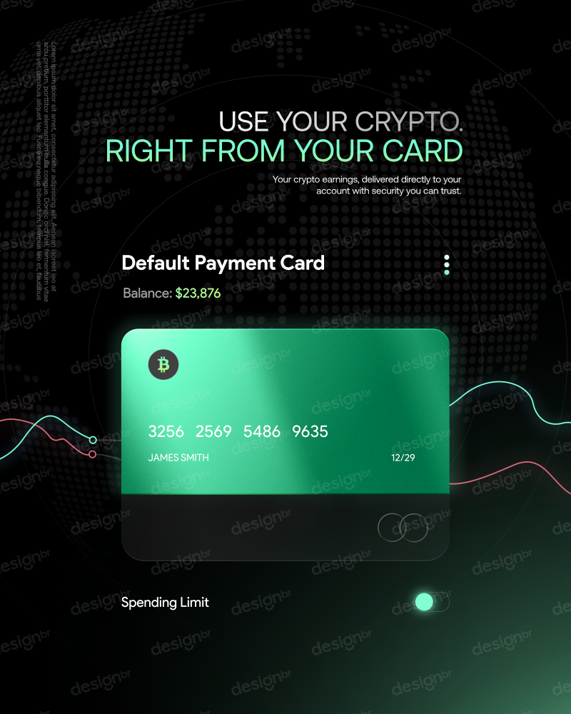 Use suas criptomoedas Cripto Social Media Figma Editável Use suas criptomoedas Cripto Social Media Figma Editável - Social Media - Cripto; Investimento; Investir; Criptomoedas; M...