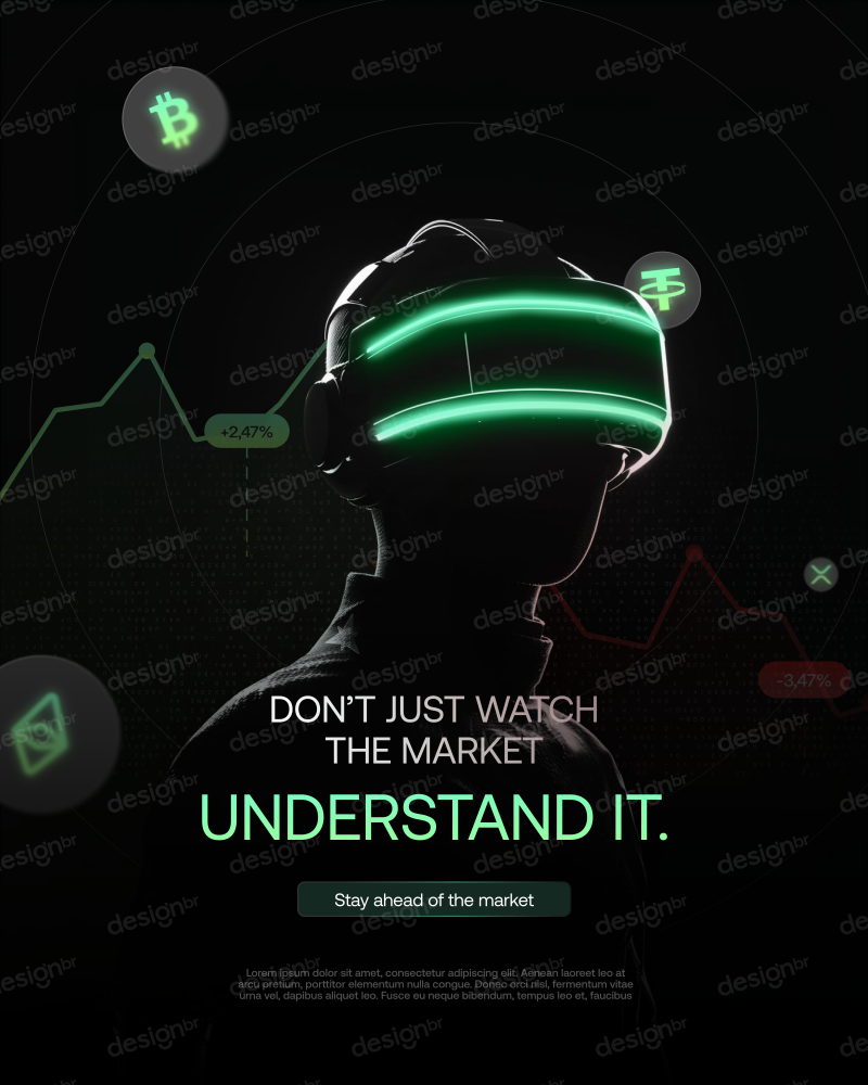 Não apenas observe o mercado de Cripto Social Media Figma Editável Não apenas observe o mercado de Cripto Social Media Figma Editável - Social Media - Cripto; Investimento; Investir; Cripto...