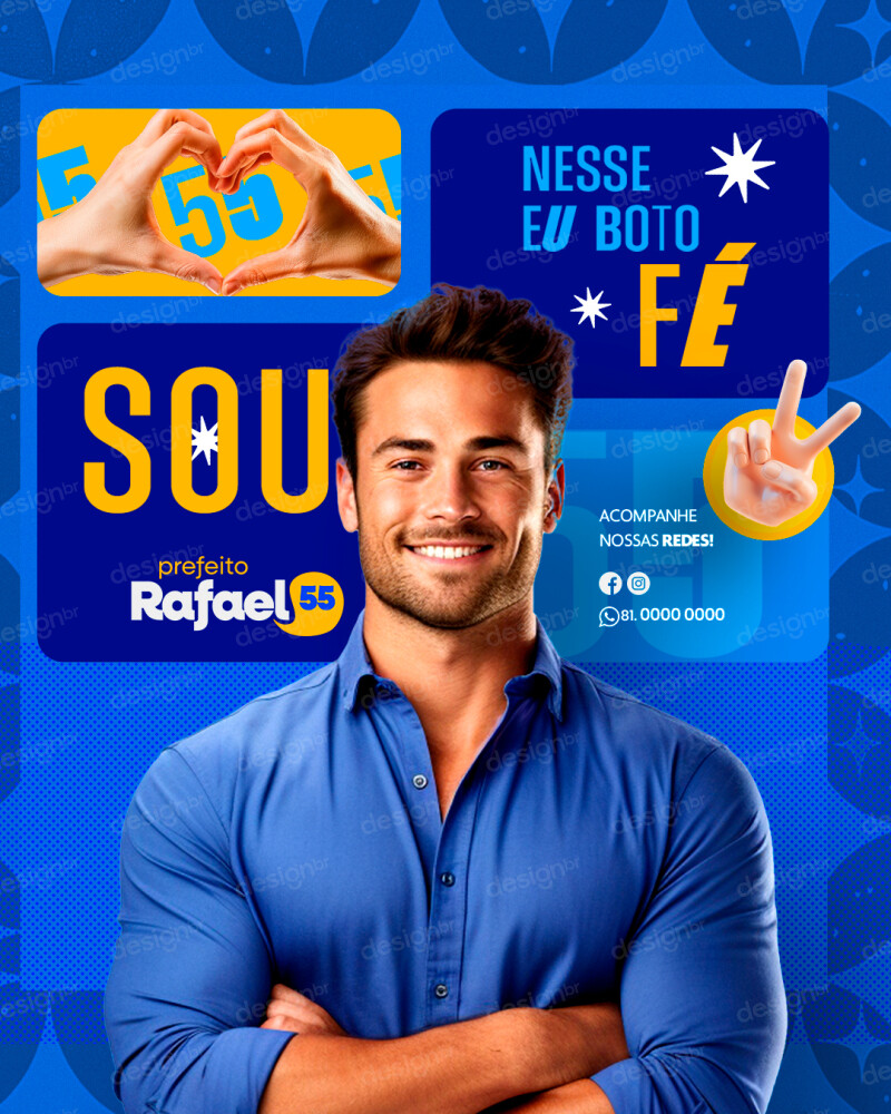 Política Eleições Social Media PSD Editável Política Eleições Social Media PSD Editável - Social Media - Política; Eleições; Candidato; Campanha; Votaçã...