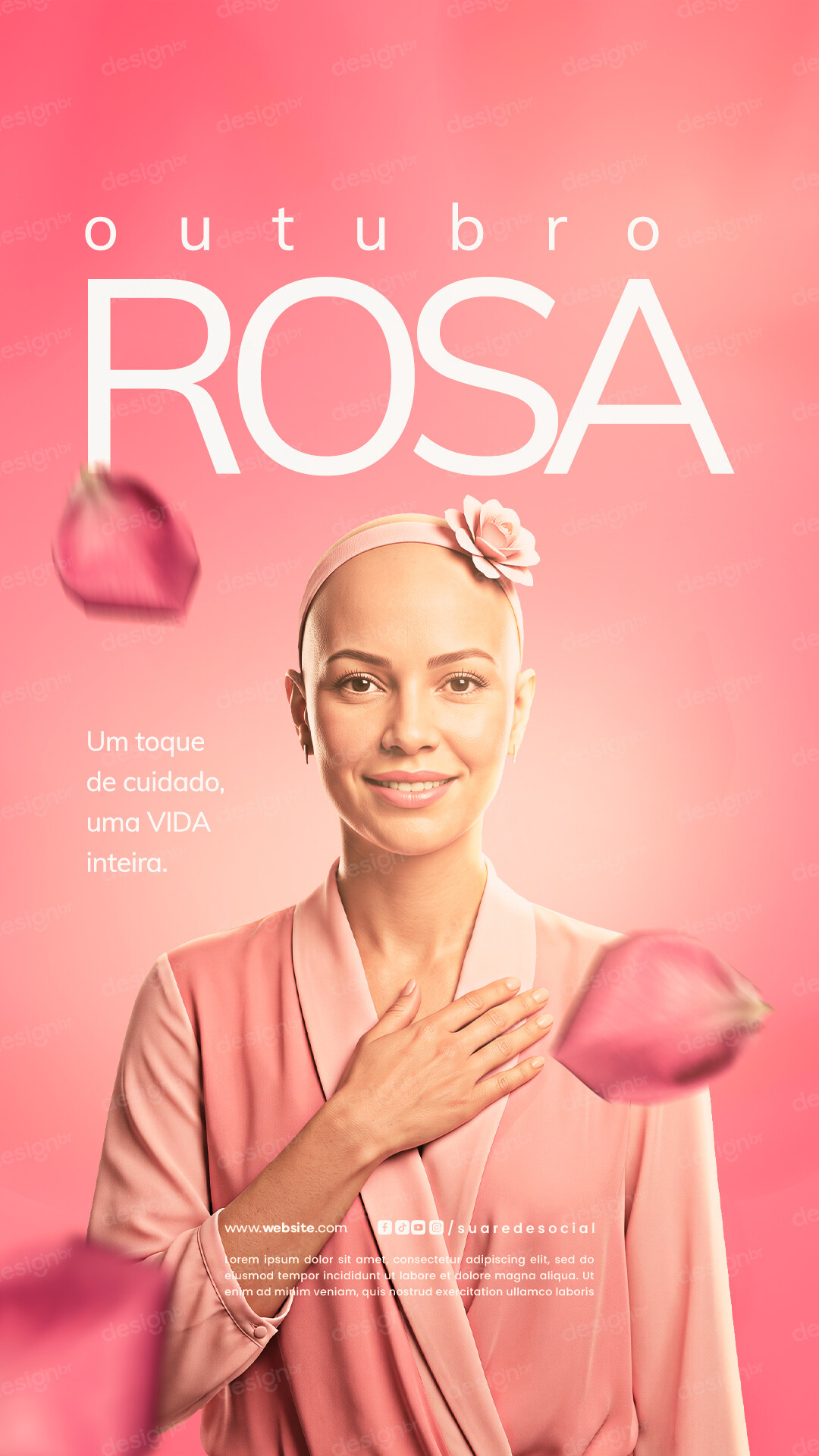 Story Outubro Rosa Mês De Conscientização Sobre O Câncer De Mama Social Media PSD Editável Story Outubro Rosa Mês De Conscientização Sobre O Câncer De Mama Social Media PSD Editável - Flyers - Outubro Rosa; Preven...