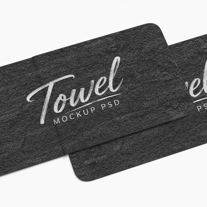 Mockup Tecido de Microfibra PSD Editável