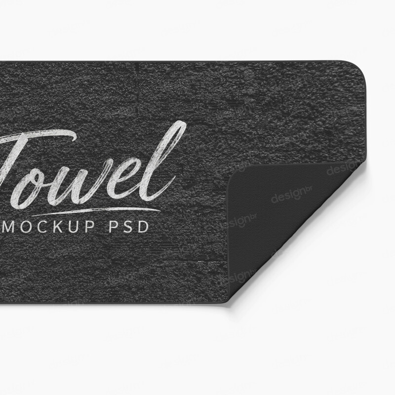 Mockup Tecido de Microfibra PSD Editável