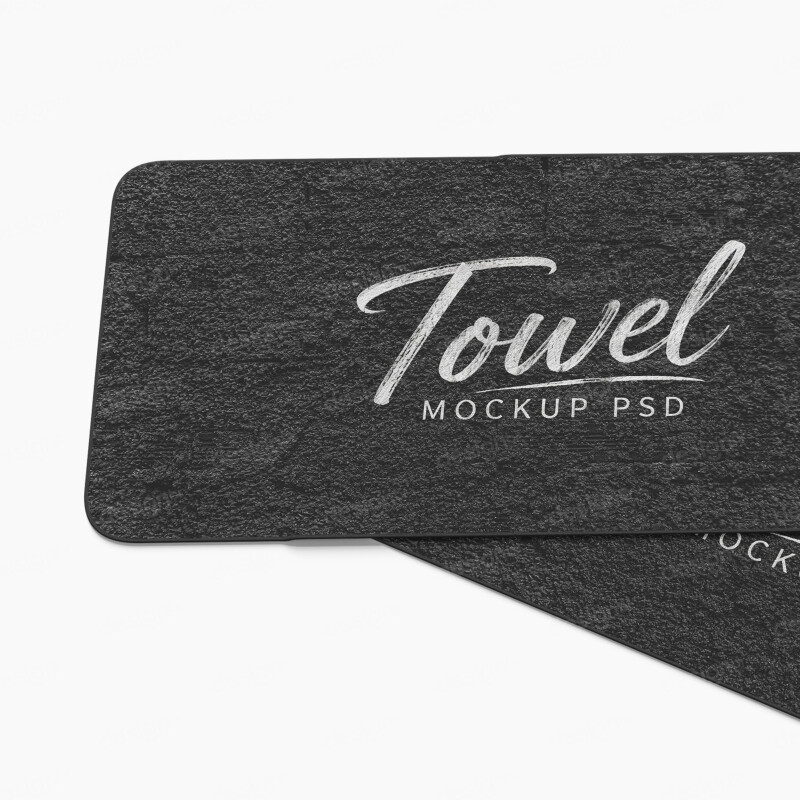 Mockup Tecido de Microfibra PSD Editável