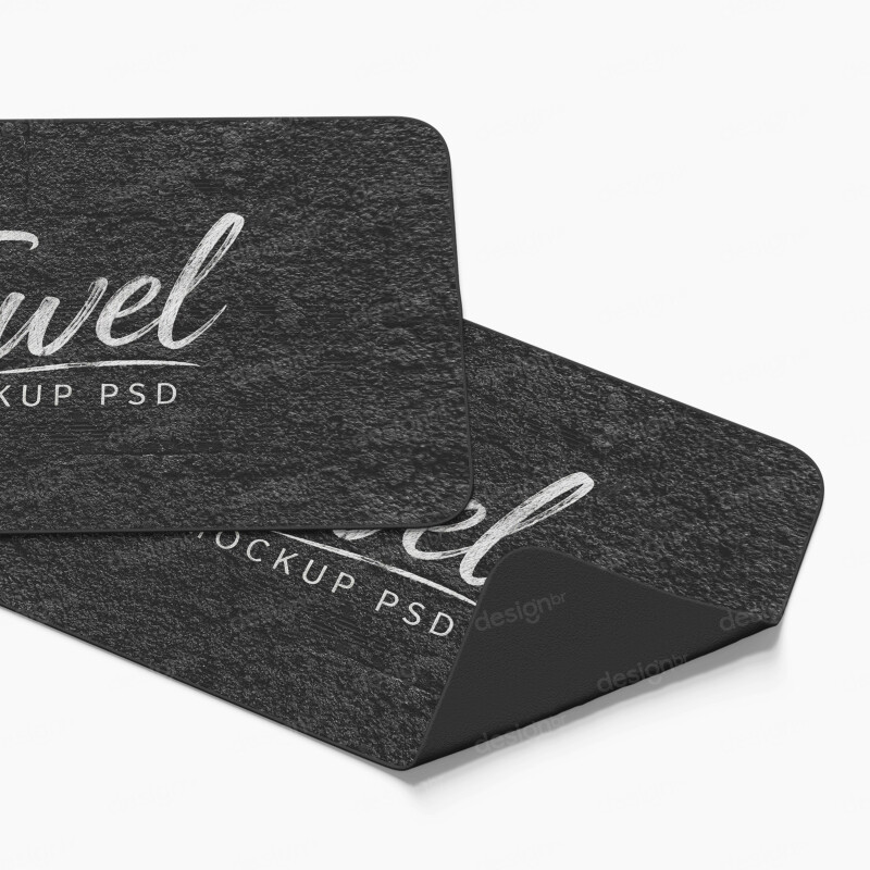 Mockup Tecido de Microfibra PSD Editável