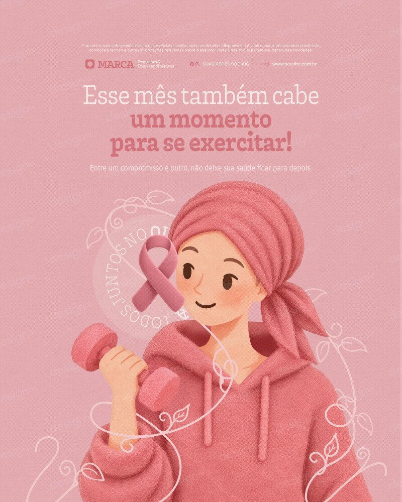 Outubro Rosa Mês De Conscientização Sobre O Câncer De Mama Social Media PSD Editável Outubro Rosa Mês De Conscientização Sobre O Câncer De Mama Social Media PSD Editável - Coleção - Outubro Rosa; Prevenção; ...
