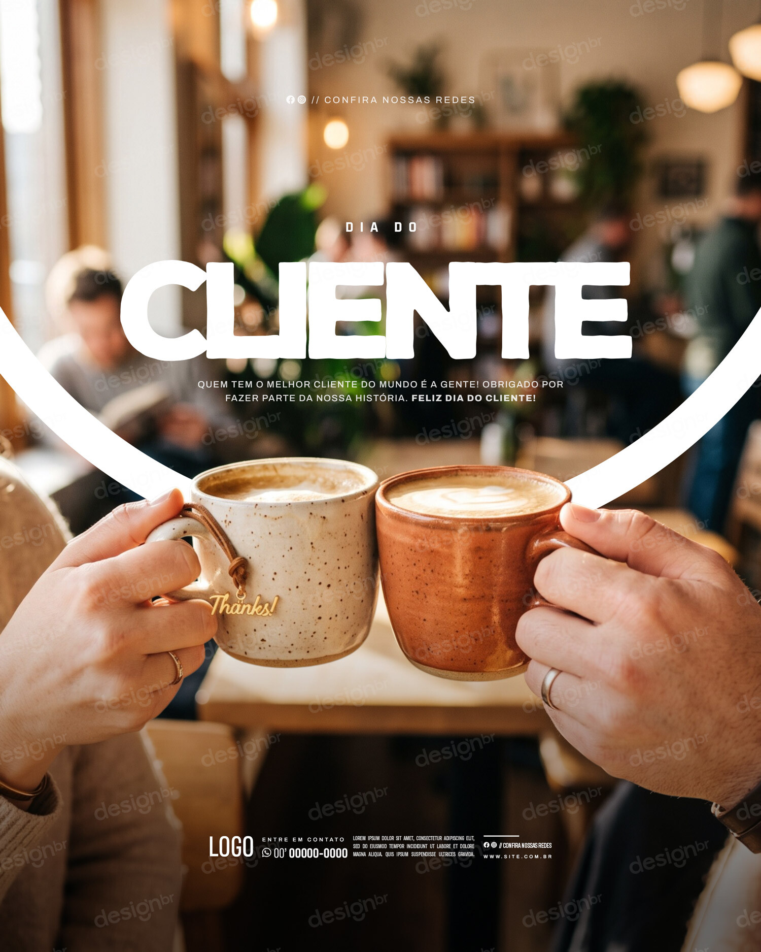 Feliz Dia do Cliente 15 de Setembro Social Media PSD Editável Feliz Dia do Cliente 15 de Setembro Social Media PSD Editável - Social Media - Dia Cliente; Clientes; Homenagem Cliente; C...