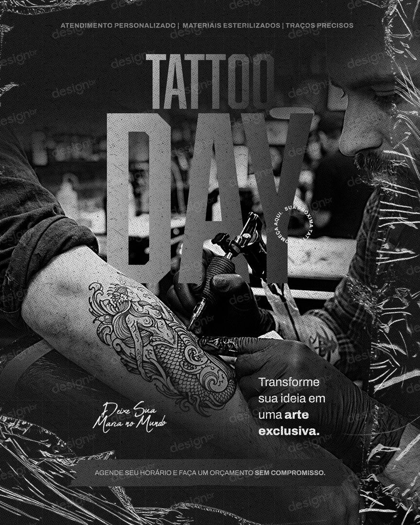 Studio de Tatuagem e Piecing Social Media PSD Editável Studio de Tatuagem e Piecing Social Media PSD Editável - Coleção - Estúdio Tatuagem; Tatuagem; Tattoo; Tatuagens; ...