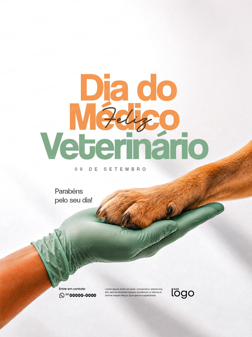 Dia Nacional do Médico Veterinário 09 de Setembro Social Media PSD Editável Dia Nacional do Médico Veterinário 09 de Setembro Social Media PSD Editável - Social Media - Médico Veterinário; Medicina ...