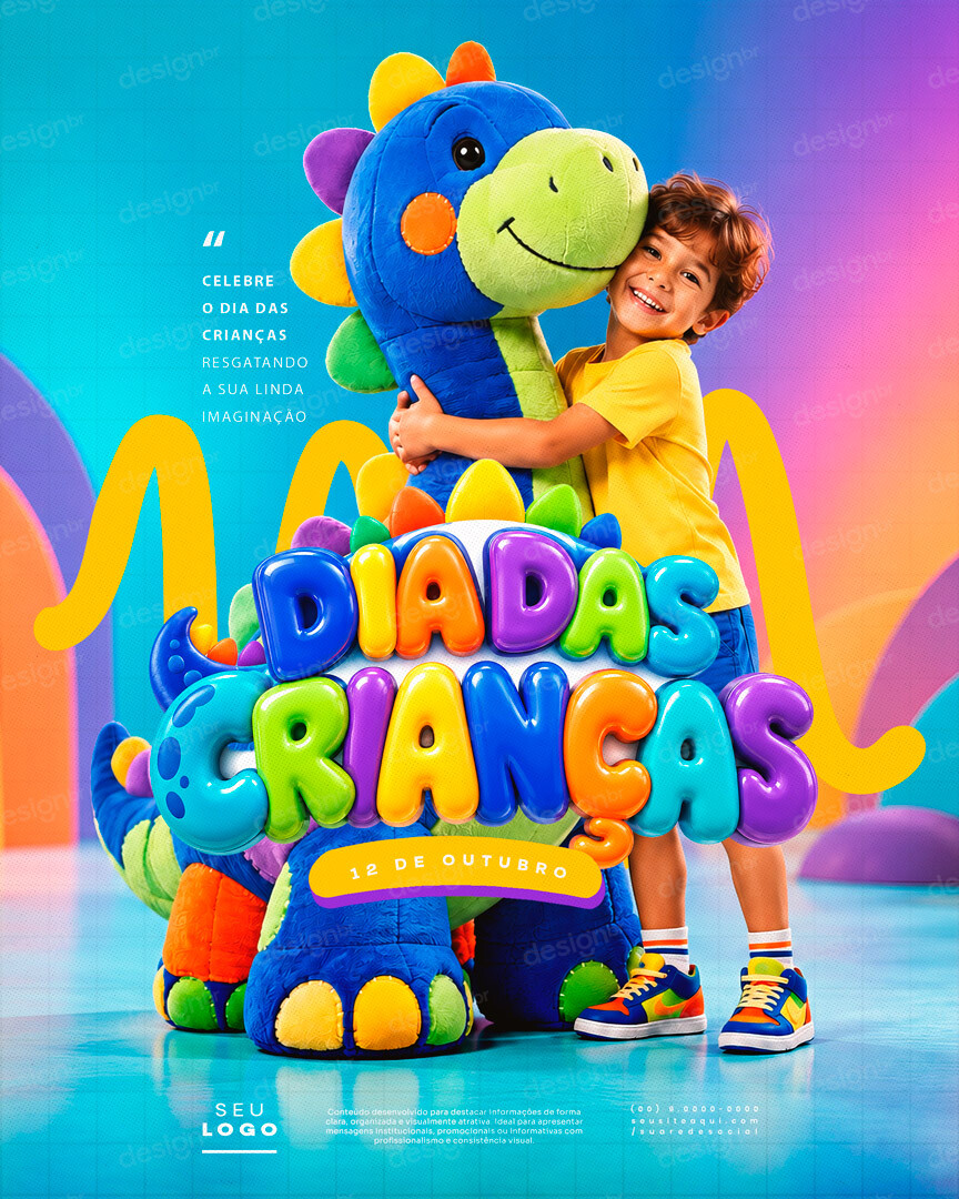 Feliz Dia Das Crianças 12 De Outubro Feed Social Media PSD Editável Feliz Dia Das Crianças 12 De Outubro Feed Social Media PSD Editável - Social Media - Dia Crianças; Kids; Diversão; Brincad...