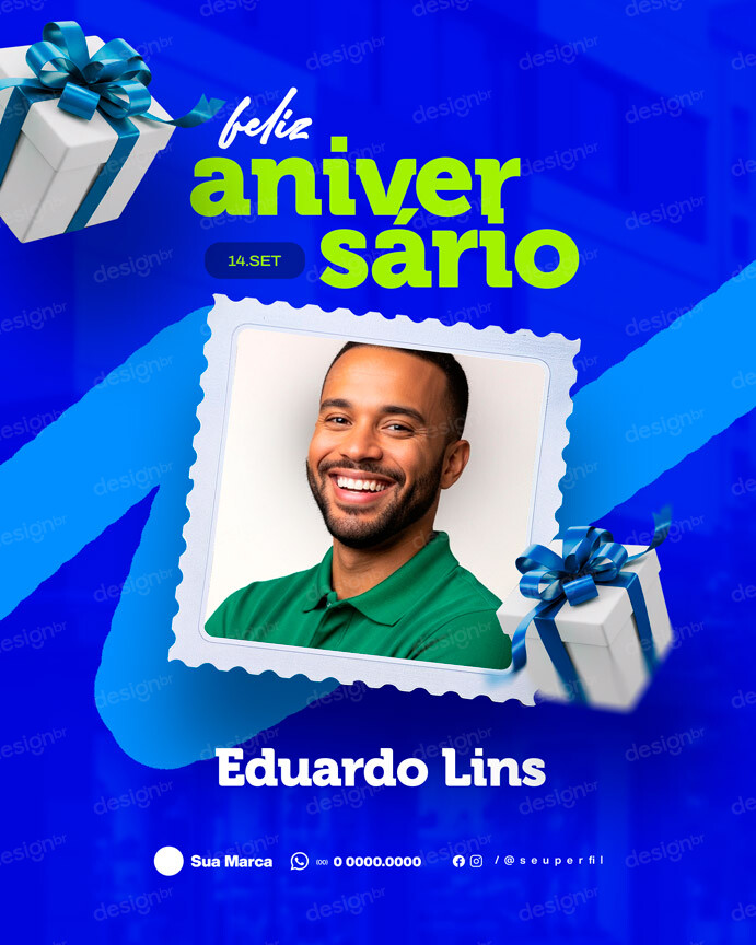 Feliz Aniversário Parabéns Funcionário Social Media PSD Editável Feliz Aniversário Parabéns Funcionário Social Media PSD Editável - Social Media - Aniversário Funcionário; Aniversário; Pa...