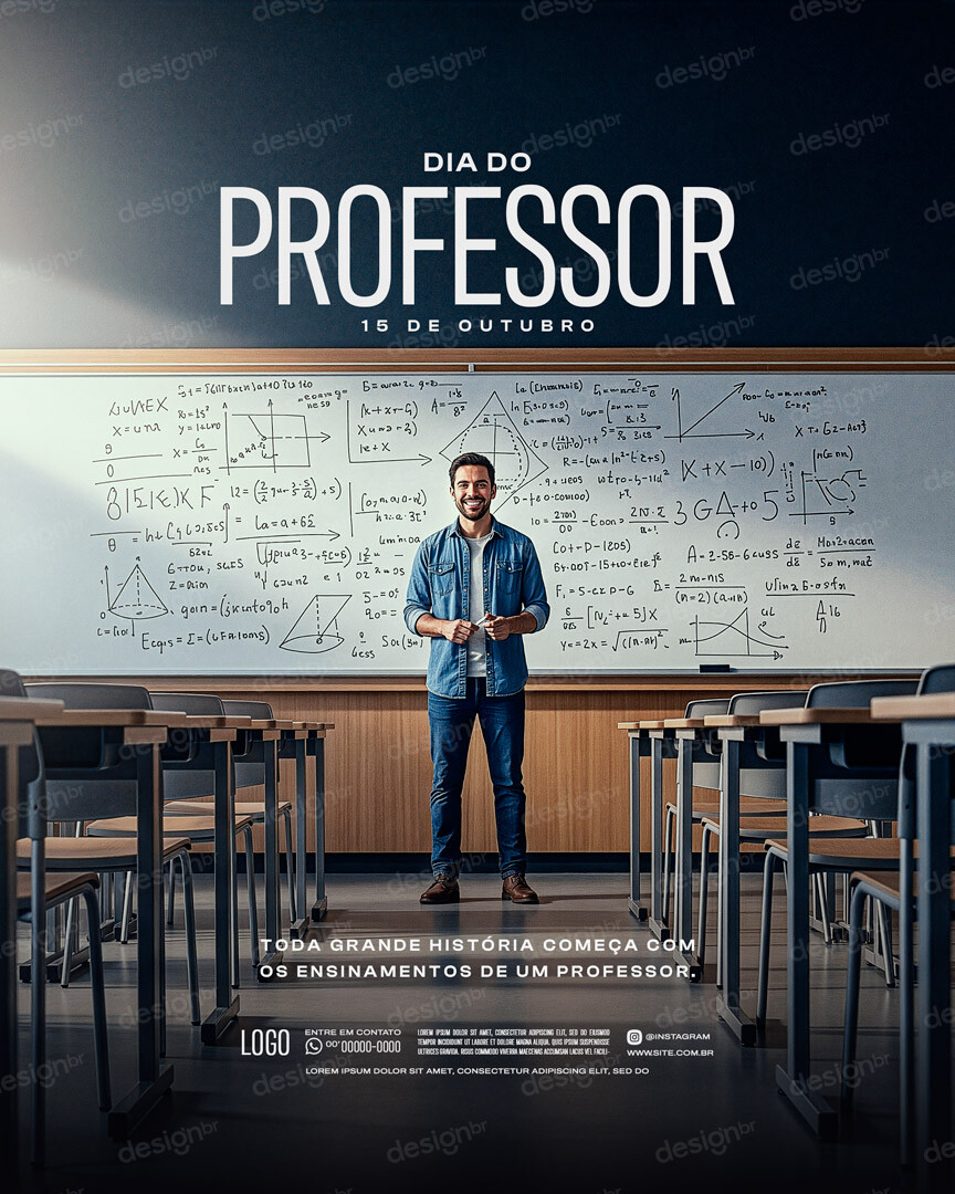Feliz Dia Do Professor 15 De Outubro Social Media PSD Editável Feliz Dia Do Professor 15 De Outubro Social Media PSD Editável - Social Media - Dia Professor; Professores; Educação; Para...