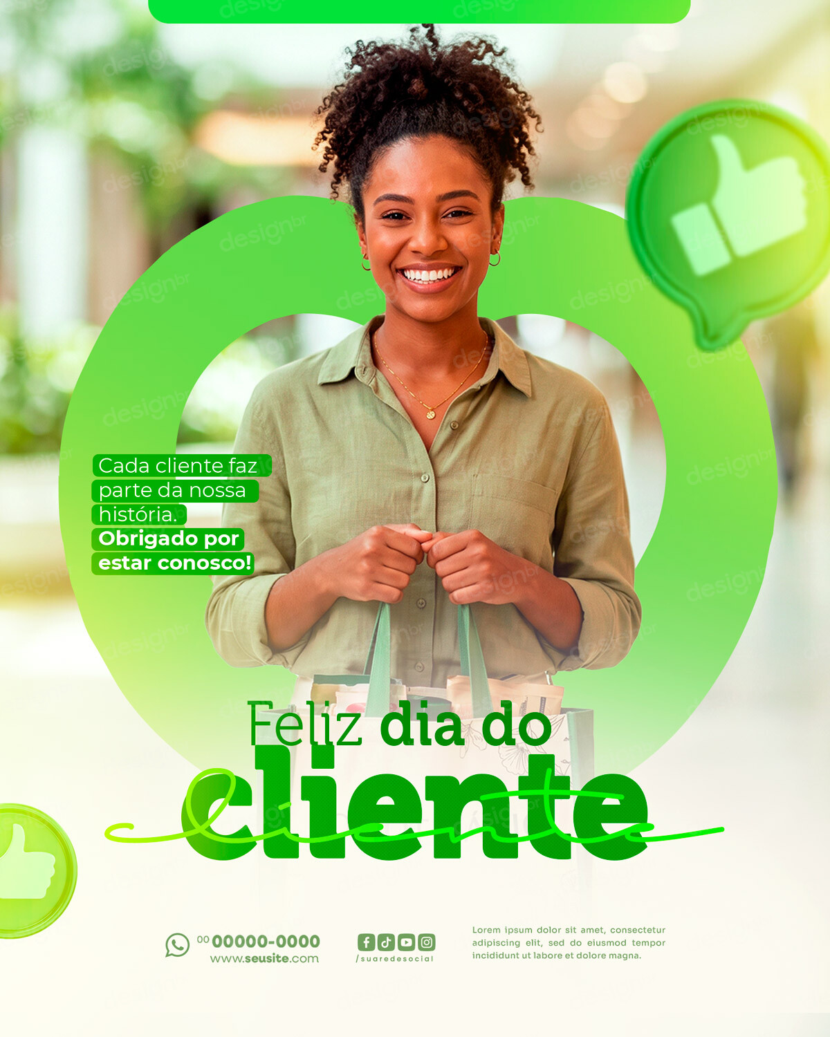 Feliz Dia do Cliente 15 de Setembro Social Media PSD Editável Feliz Dia do Cliente 15 de Setembro Social Media PSD Editável - Social Media - Dia Cliente; Clientes; Homenagem Cliente; C...