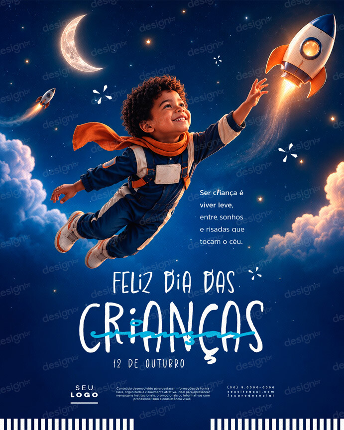 Feliz Dia Das Crianças 12 De Outubro Feed Social Media PSD Editável Feliz Dia Das Crianças 12 De Outubro Feed Social Media PSD Editável - Social Media - Dia Crianças; Kids; Diversão; Brincad...
