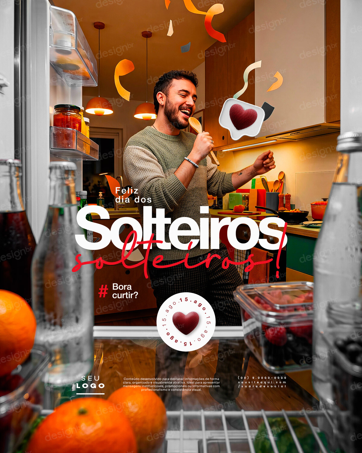 Feliz Dia dos Solteiros 15 de Agosto Social Media PSD Editável Feliz Dia dos Solteiros 15 de Agosto Social Media PSD Editável - Social Media - Dia Solteiros; Solteiros; Vida Solteiro; P...