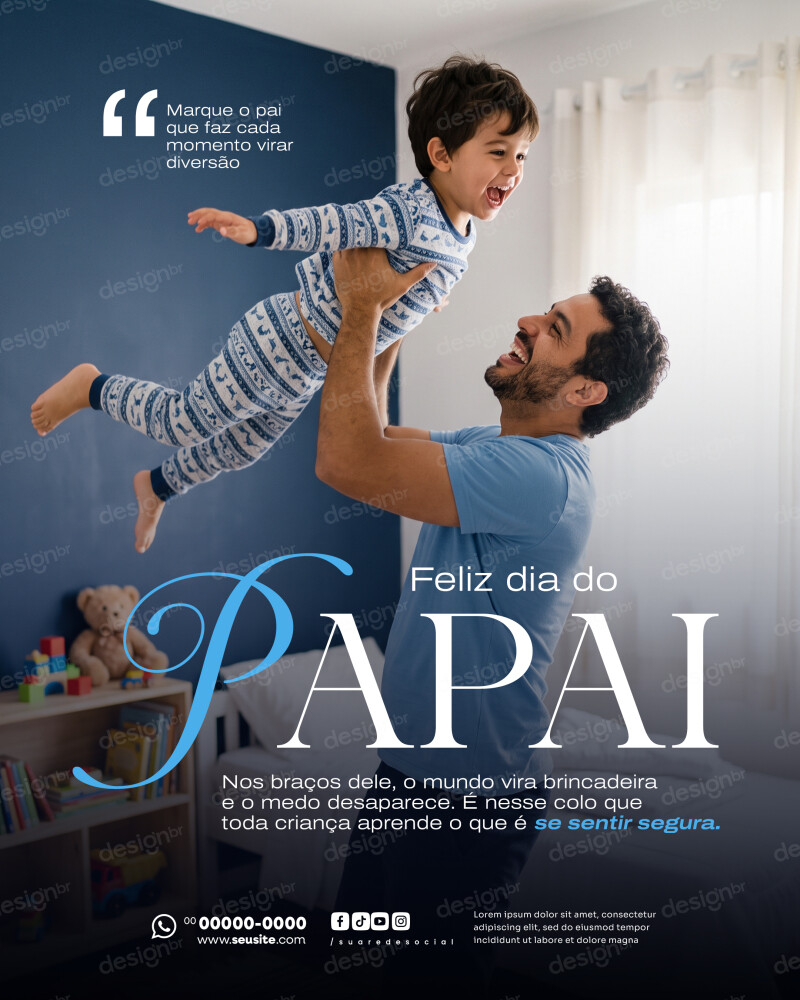 Feliz Dia dos Pais 09 de Agosto Social Media PSD Editável Feliz Dia dos Pais 09 de Agosto Social Media PSD Editável - Social Media - Dia Pais; Pai; Papai; Paizão; Paternidade; Amor...